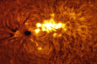 Illustration for article titled Solar Eruptions Captured By DiY Astronomer